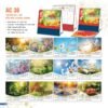 Lịch Để Bàn 2027 AC Mẫu AC36 (21 x 22 cm) Xưởng In Ép Kim Nhũ Vàng Tận Gốc in logo doanh nghiệp quà tặng Tết tại Xưởng Quà Tặng Quang Vũ