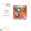 Lịch Bloc 2027 AC Mẫu AC39 (40 x 60 cm) Xưởng In Ép Kim Nhũ Vàng Tận Gốc in logo doanh nghiệp quà tặng Tết tại Xưởng Quà Tặng Quang Vũ