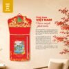 Lịch Bloc Siêu Đại 2027 AH Mẫu AH09 (20 x 30cm) Xưởng In Ép Kim Nhũ Vàng Tận Gốc in logo doanh nghiệp quà tặng Tết tại Xưởng Quà Tặng Quang Vũ