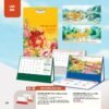 Lịch Bàn Chữ M (Có Note 52 Tuần) 2027 AH Mẫu AH45 (24 x 16cm) Xưởng In Ép Kim Nhũ Vàng Tận Gốc in logo doanh nghiệp quà tặng Tết tại Xưởng Quà Tặng Quang Vũ
