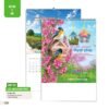 Lịch Treo Tường Lò Xo 7 Tờ 2027 AH Mẫu AH82 (40 x 60cm) Xưởng In Ép Kim Nhũ Vàng Tận Gốc in logo doanh nghiệp quà tặng Tết tại Xưởng Quà Tặng Quang Vũ
