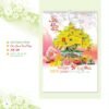 Lịch Treo Tường Lò Xo 2027 AK Mẫu AK28 (40 x 60 cm) Xưởng In Ép Kim Nhũ Vàng Tận Gốc in logo doanh nghiệp quà tặng Tết tại Xưởng Quà Tặng Quang Vũ