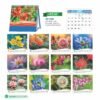 Lịch Để Bàn 2027 HBT Mẫu HBT45 (19 x 21cm) Xưởng In Ép Kim Nhũ Vàng Tận Gốc in logo doanh nghiệp quà tặng Tết tại Xưởng Quà Tặng Quang Vũ
