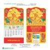 Lịch Treo Tường Lò Xo 2027 HBT Mẫu HBT93B (22  x  23 cm) Xưởng In Ép Kim Nhũ Vàng Tận Gốc in logo doanh nghiệp quà tặng Tết tại Xưởng Quà Tặng Quang Vũ