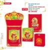 Lịch Bloc Đại Đặc Biệt 2027 HT Mẫu HT12 - Cát Tường Như Ý (17 x 24cm) Xưởng In Ép Kim Nhũ Vàng Tận Gốc in logo doanh nghiệp quà tặng Tết tại Xưởng Quà Tặng Quang Vũ