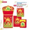 Lịch Bloc Siêu Cực Đại 2027 HT Mẫu HT2 - Tài Lộc Cát Tường (38 x 53cm) Xưởng In Ép Kim Nhũ Vàng Tận Gốc in logo doanh nghiệp quà tặng Tết tại Xưởng Quà Tặng Quang Vũ