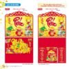 Lịch Treo Tường Lò Xo 2027 HT Mẫu HT21 - Tài Lộc Cát Tường (37 x 68cm) Xưởng In Ép Kim Nhũ Vàng Tận Gốc in logo doanh nghiệp quà tặng Tết tại Xưởng Quà Tặng Quang Vũ