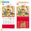 Lịch Treo Tường Lò Xo 2027 HT Mẫu HT33 - Phúc Lộc Thọ (37 x 68cm) Xưởng In Ép Kim Nhũ Vàng Tận Gốc in logo doanh nghiệp quà tặng Tết tại Xưởng Quà Tặng Quang Vũ