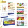Lịch Để Bàn 2027 HT Mẫu HT67 (24 x 16cm) Xưởng In Ép Kim Nhũ Vàng Tận Gốc in logo doanh nghiệp quà tặng Tết tại Xưởng Quà Tặng Quang Vũ