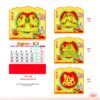 Lịch Treo Tường Lò Xo 2027 MT Mẫu MT172 (37 x 68cm) Xưởng In Ép Kim Nhũ Vàng Tận Gốc in logo doanh nghiệp quà tặng Tết tại Xưởng Quà Tặng Quang Vũ