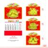 Lịch Treo Tường Lò Xo 2027 MT Mẫu MT178 (37 x 68cm) Xưởng In Ép Kim Nhũ Vàng Tận Gốc in logo doanh nghiệp quà tặng Tết tại Xưởng Quà Tặng Quang Vũ