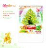 Lịch Treo Tường Lò Xo 2027 MT Mẫu MT29 (40 x 60cm) Xưởng In Ép Kim Nhũ Vàng Tận Gốc in logo doanh nghiệp quà tặng Tết tại Xưởng Quà Tặng Quang Vũ