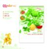 Lịch Treo Tường Lò Xo 2027 MT Mẫu MT33 (40 x 60cm) Xưởng In Ép Kim Nhũ Vàng Tận Gốc in logo doanh nghiệp quà tặng Tết tại Xưởng Quà Tặng Quang Vũ