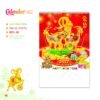 Lịch Treo Tường Lò Xo 2027 MT Mẫu MT35 (40 x 60cm) Xưởng In Ép Kim Nhũ Vàng Tận Gốc in logo doanh nghiệp quà tặng Tết tại Xưởng Quà Tặng Quang Vũ