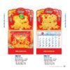 Lịch Bìa Treo 2027 NB Mẫu NB210T (29 x 41 cm) Xưởng In Ép Kim Nhũ Vàng Tận Gốc in logo doanh nghiệp quà tặng Tết tại Xưởng Quà Tặng Quang Vũ