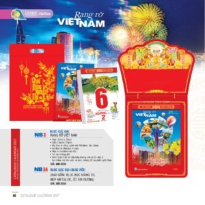 Lịch Bìa Treo 2027 NB Mẫu NB3 (40 x 60cm) Xưởng In Ép Kim Nhũ Vàng Tận Gốc in logo doanh nghiệp quà tặng Tết tại Xưởng Quà Tặng Quang Vũ