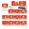 Lịch Bloc 2027 NB Mẫu NB301 (31 x 202 cm) Xưởng In Ép Kim Nhũ Vàng Tận Gốc in logo doanh nghiệp quà tặng Tết tại Xưởng Quà Tặng Quang Vũ