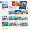 Lịch Bloc 2027 NB Mẫu NB302 (31 x 50 cm) Xưởng In Ép Kim Nhũ Vàng Tận Gốc in logo doanh nghiệp quà tặng Tết tại Xưởng Quà Tặng Quang Vũ