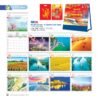Lịch Bloc 2027 NB Mẫu NB304 (19 x 21cm) Xưởng In Ép Kim Nhũ Vàng Tận Gốc in logo doanh nghiệp quà tặng Tết tại Xưởng Quà Tặng Quang Vũ