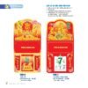 Lịch Treo Tường Lò Xo 2027 NB Mẫu NB41 (30 x 60cm) Xưởng In Ép Kim Nhũ Vàng Tận Gốc in logo doanh nghiệp quà tặng Tết tại Xưởng Quà Tặng Quang Vũ