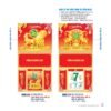 Lịch Treo Tường Lò Xo 2027 NB Mẫu NB46D (12  x  18 cm) Xưởng In Ép Kim Nhũ Vàng Tận Gốc in logo doanh nghiệp quà tặng Tết tại Xưởng Quà Tặng Quang Vũ