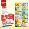 Lịch Bàn Chữ A 2027 NHA Mẫu NHA102 (17 x 19 cm) Xưởng In Ép Kim Nhũ Vàng Tận Gốc in logo doanh nghiệp quà tặng Tết tại Xưởng Quà Tặng Quang Vũ