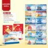 Lịch Bàn Chữ A 2027 NHA Mẫu NHA104 - Thuận Buồm Xuôi Gió (17 x 19 cm) Xưởng In Ép Kim Nhũ Vàng Tận Gốc in logo doanh nghiệp quà tặng Tết tại Xưởng Quà Tặng Quang Vũ