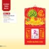 Lịch Bloc 2027 NHA Mẫu NHA58 (37 x 68cm) Xưởng In Ép Kim Nhũ Vàng Tận Gốc in logo doanh nghiệp quà tặng Tết tại Xưởng Quà Tặng Quang Vũ