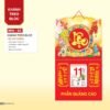 Lịch Bloc 2027 NHA Mẫu NHA62 (37 x 68cm) Xưởng In Ép Kim Nhũ Vàng Tận Gốc in logo doanh nghiệp quà tặng Tết tại Xưởng Quà Tặng Quang Vũ