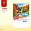 Lịch Treo Tường Lò Xo 2027 NHA Mẫu NHA78 (40 x 60cm) Xưởng In Ép Kim Nhũ Vàng Tận Gốc in logo doanh nghiệp quà tặng Tết tại Xưởng Quà Tặng Quang Vũ