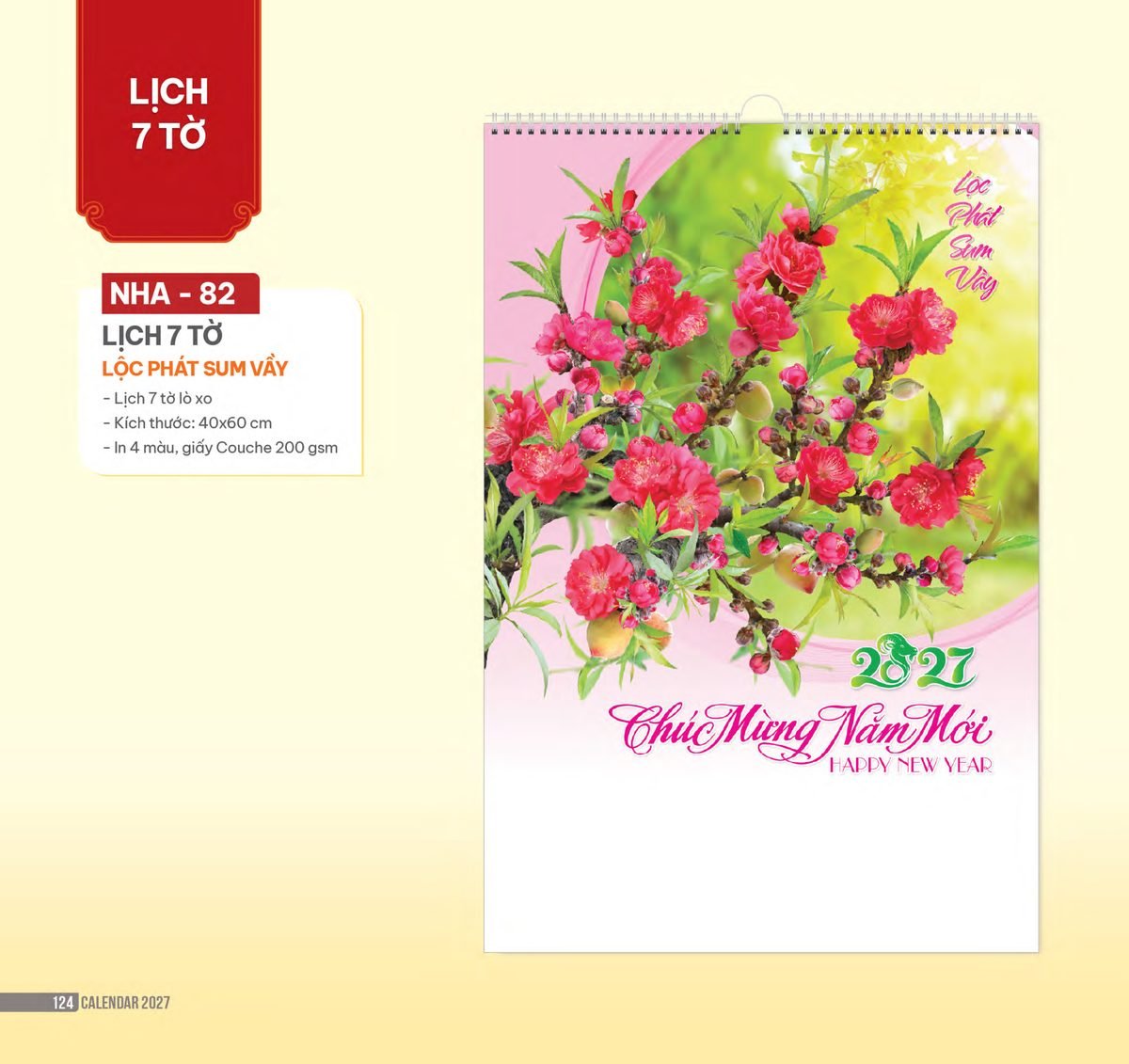 Lịch Bloc 2027 NHA Mẫu NHA82 (29 x 41 cm) Xưởng In Ép Kim Nhũ Vàng Tận Gốc Lịch Bloc 2027 NHA Mẫu NHA82 (29 x 41 cm) Xưởng In Ép Kim Nhũ Vàng Tận Gốc in logo doanh nghiệp quà tặng Tết tại Xưởng Quà Tặng Quang Vũ