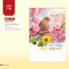 Lịch Treo Tường Lò Xo 2027 NHA Mẫu NHA83 (40 x 60cm) Xưởng In Ép Kim Nhũ Vàng Tận Gốc in logo doanh nghiệp quà tặng Tết tại Xưởng Quà Tặng Quang Vũ