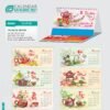 Lịch Để Bàn 2027 NH Mẫu NH6465 (24 x 16cm) Xưởng In Ép Kim Nhũ Vàng Tận Gốc in logo doanh nghiệp quà tặng Tết tại Xưởng Quà Tặng Quang Vũ
