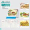Lịch Để Bàn 2027 NH Mẫu NH73 (18 x 20cm) Xưởng In Ép Kim Nhũ Vàng Tận Gốc in logo doanh nghiệp quà tặng Tết tại Xưởng Quà Tặng Quang Vũ