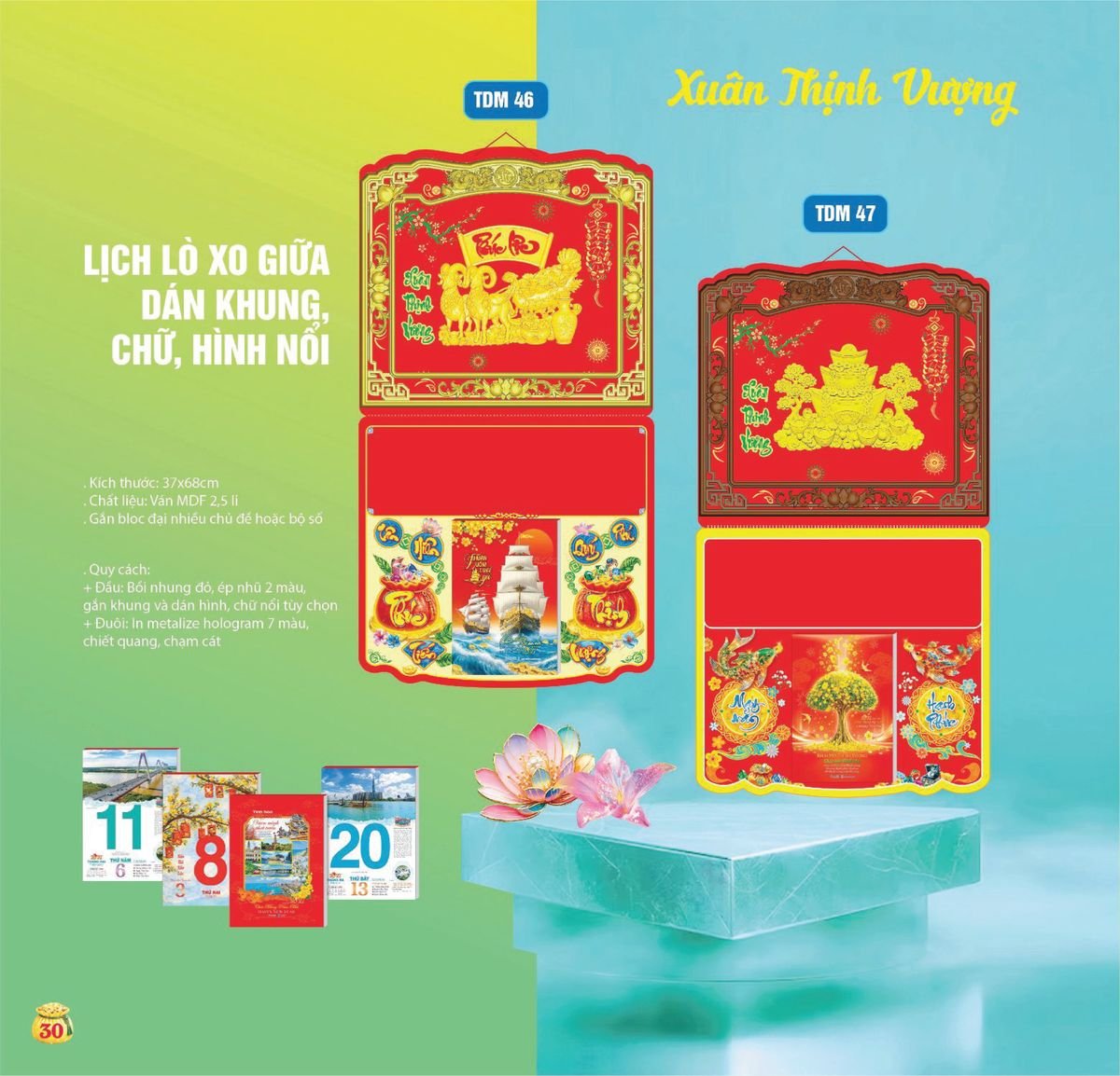 Lịch Bloc Siêu Cực Đại 2027 TDM 27 Xưởng In Ép Kim Nhũ Vàng Tận Gốc Lịch Bloc Siêu Cực Đại 2027 TDM27 Xưởng In Ép Kim Nhũ Vàng Tận Gốc