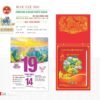 Lịch Bloc Cực Đại 2027 TD Mẫu TD12 (29 x 41 cm) Xưởng In Ép Kim Nhũ Vàng Tận Gốc in logo doanh nghiệp quà tặng Tết tại Xưởng Quà Tặng Quang Vũ
