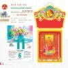 Lịch Bloc Cực Đại 2027 TD Mẫu TD14 (29 x 41 cm) Xưởng In Ép Kim Nhũ Vàng Tận Gốc in logo doanh nghiệp quà tặng Tết tại Xưởng Quà Tặng Quang Vũ