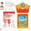 Lịch Bloc Cực Đại 2027 TD Mẫu TD16 (29 x 41 cm) Xưởng In Ép Kim Nhũ Vàng Tận Gốc in logo doanh nghiệp quà tặng Tết tại Xưởng Quà Tặng Quang Vũ
