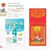 Lịch Bloc Siêu Đại 2027 TD Mẫu TD24 (20 x 30 cm) Xưởng In Ép Kim Nhũ Vàng Tận Gốc in logo doanh nghiệp quà tặng Tết tại Xưởng Quà Tặng Quang Vũ