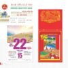 Lịch Bloc Siêu Cực Đại 2027 TD Mẫu TD3 (38 x 53 cm) Xưởng In Ép Kim Nhũ Vàng Tận Gốc in logo doanh nghiệp quà tặng Tết tại Xưởng Quà Tặng Quang Vũ