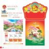 Lịch Treo Tường Lò Xo 2027 TD Mẫu TD42 (40 x 60 cm) Xưởng In Ép Kim Nhũ Vàng Tận Gốc in logo doanh nghiệp quà tặng Tết tại Xưởng Quà Tặng Quang Vũ