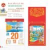 Lịch Bloc Siêu Cực Đại 2027 TD Mẫu TD9 (38 x 53 cm) Xưởng In Ép Kim Nhũ Vàng Tận Gốc in logo doanh nghiệp quà tặng Tết tại Xưởng Quà Tặng Quang Vũ