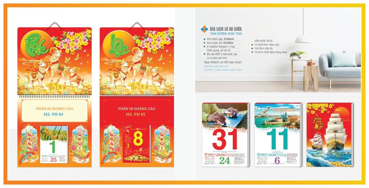 Bìa Lịch Treo Gắn Bloc TPNBIA05 Xưởng In Ép Kim Nhũ Vàng Tận Gốc Bìa Lịch Treo Gắn Bloc TPNBIA05 Xưởng In Ép Kim Nhũ Vàng Tận Gốc