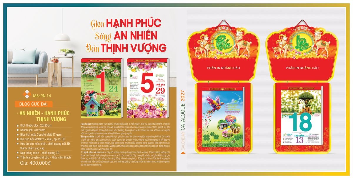 Lịch Bloc TPN 2027 TPNBLOC17 Xưởng In Ép Kim Nhũ Vàng Tận Gốc Lịch Bloc TPN 2027 TPNBLOC17 Xưởng In Ép Kim Nhũ Vàng Tận Gốc