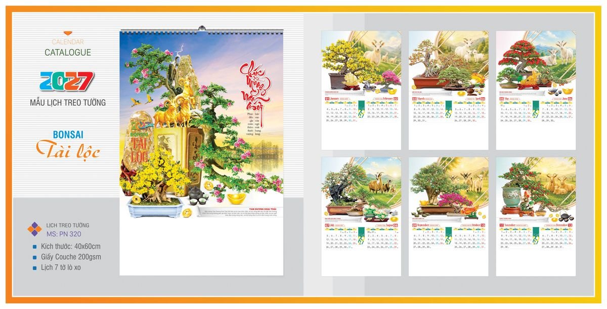 Lịch 7 Tờ Lò Xo TPNLX10 Xưởng In Ép Kim Nhũ Vàng Tận Gốc Lịch 7 Tờ Lò Xo TPNLX10 Xưởng In Ép Kim Nhũ Vàng Tận Gốc