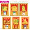 Lịch Bloc Đại Đặc Biệt 2027 TS Mẫu TS-41 (49 x 78 cm) Xưởng In Ép Kim Nhũ Vàng Tận Gốc