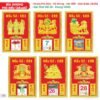 Lịch Bìa Treo 2027 TS Mẫu TS-47 (45 x 65 cm) Xưởng In Ép Kim Nhũ Vàng Tận Gốc