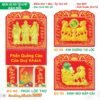 Lịch Treo Tường Lò Xo 2027 TS Mẫu TS-5 - Phúc Lộc Thọ (37 x 70 cm) Xưởng In Ép Kim Nhũ Vàng Tận Gốc