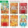 Lịch Bìa Treo 2027 TS Mẫu TS-61 (40 x 60 cm) Xưởng In Ép Kim Nhũ Vàng Tận Gốc