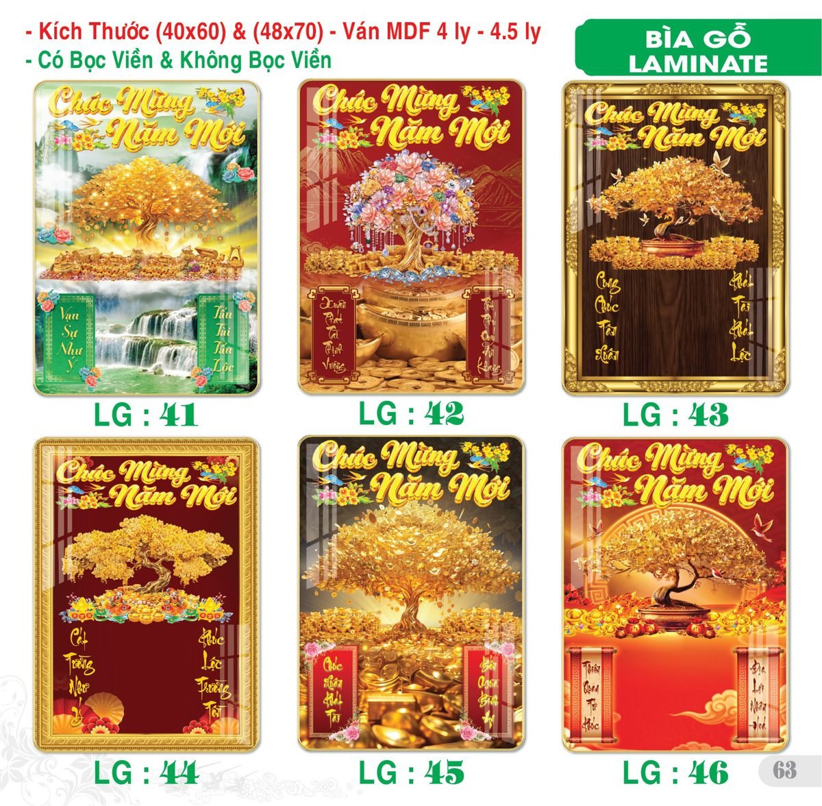 TS_TS_Catalog_Lich_2027-64 Lịch Bìa Treo 2027 TS Mẫu TS-64 (40 x 60 cm) Xưởng In Ép Kim Nhũ Vàng Tận Gốc